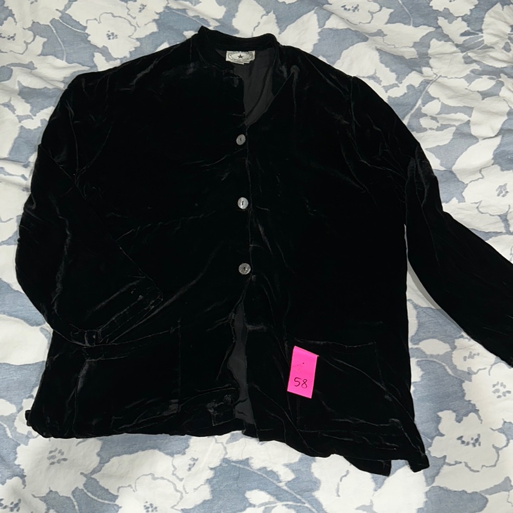 Arleen Bowman black cardigan